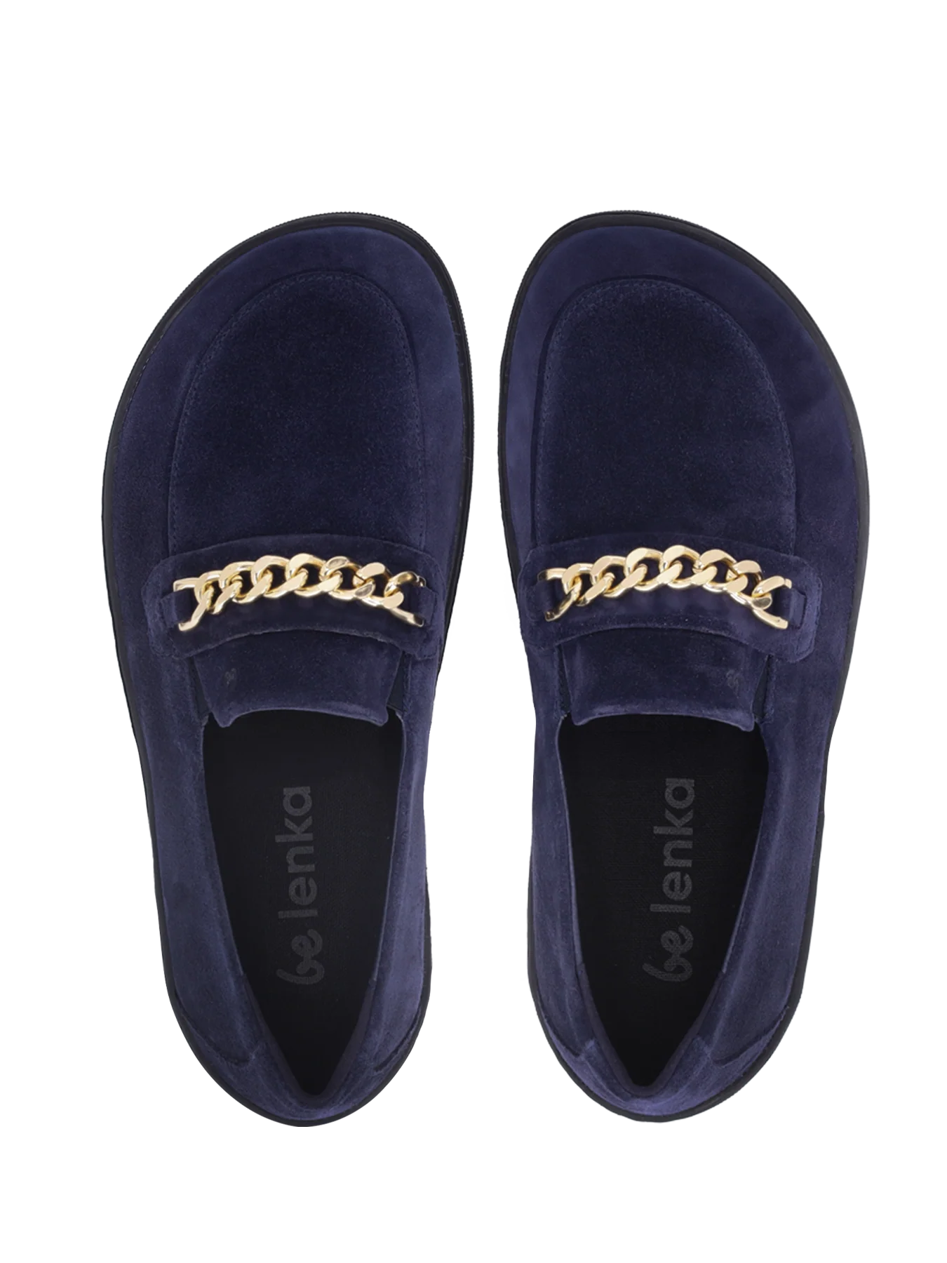 Be Lenka Moccasins Prestage Navy & Gold - Image 4