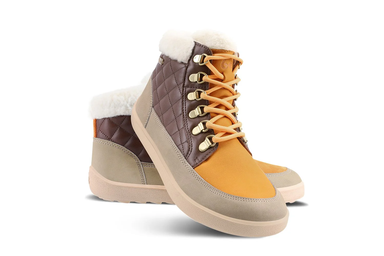 Be Lenka Olivia Taupe, Dark Brown & Orange - Image 3