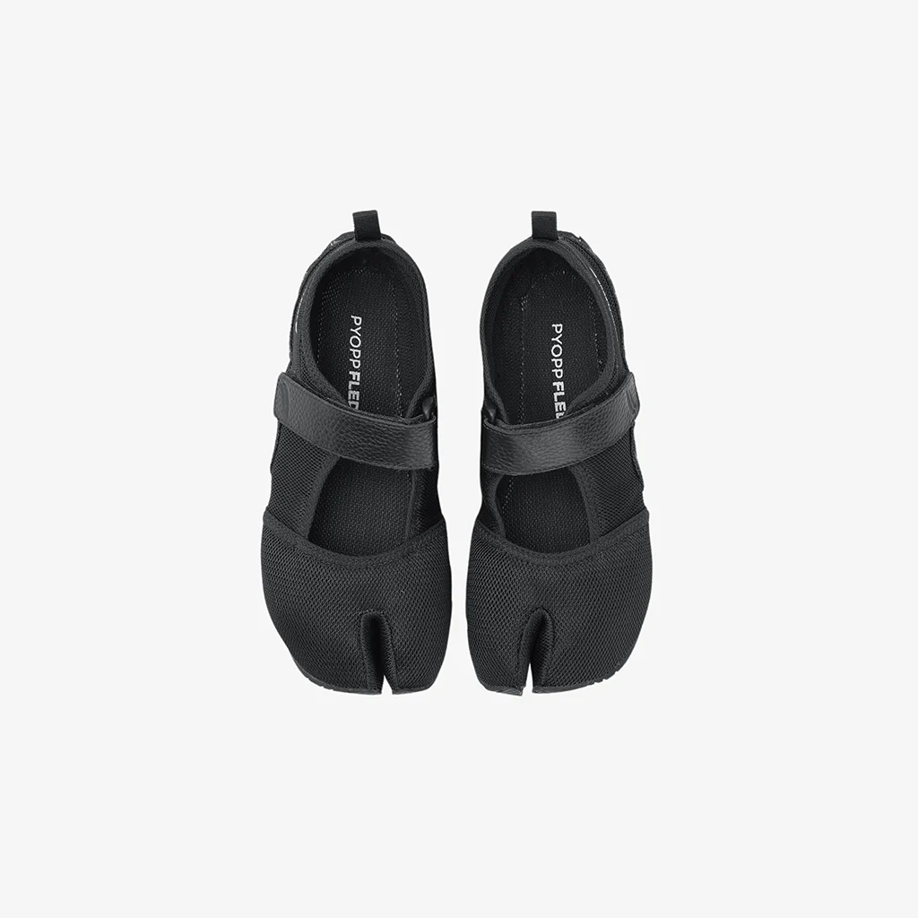 Pyopp Fledge Tabi-Ku Barefoot Shoes - Black - Image 5