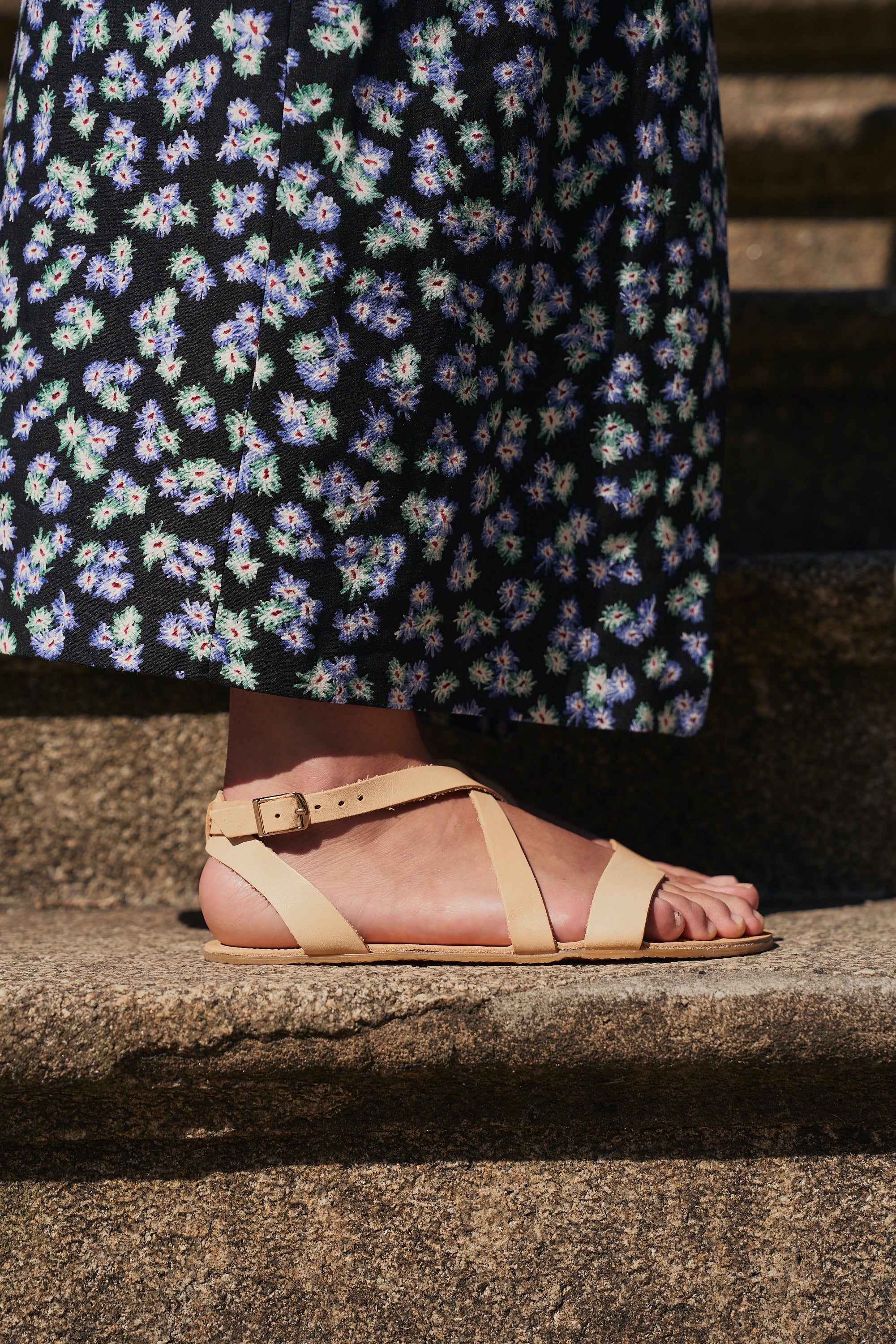 Shapen Calla Sandals Natural - Image 3