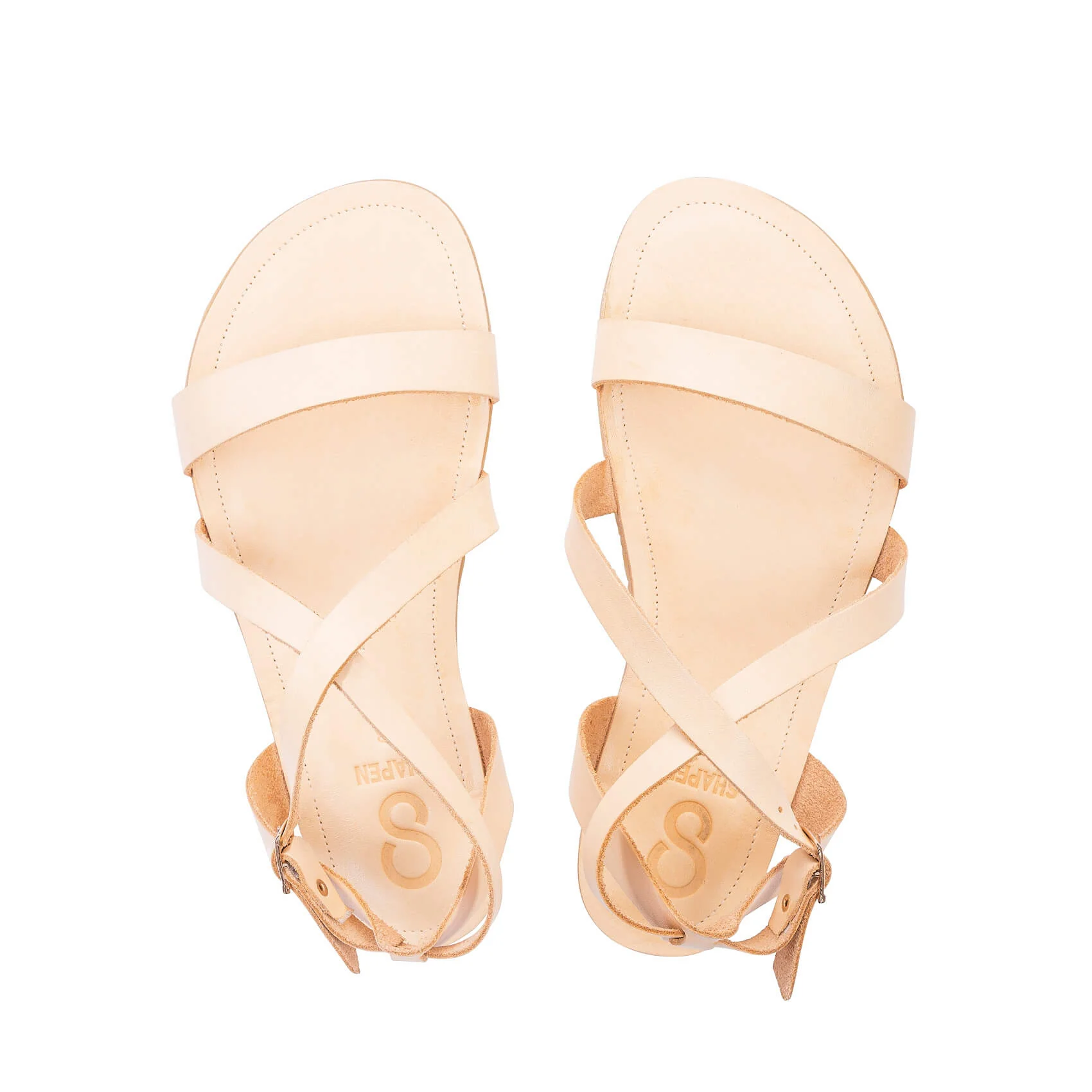 Shapen Calla Sandals Natural - Image 6