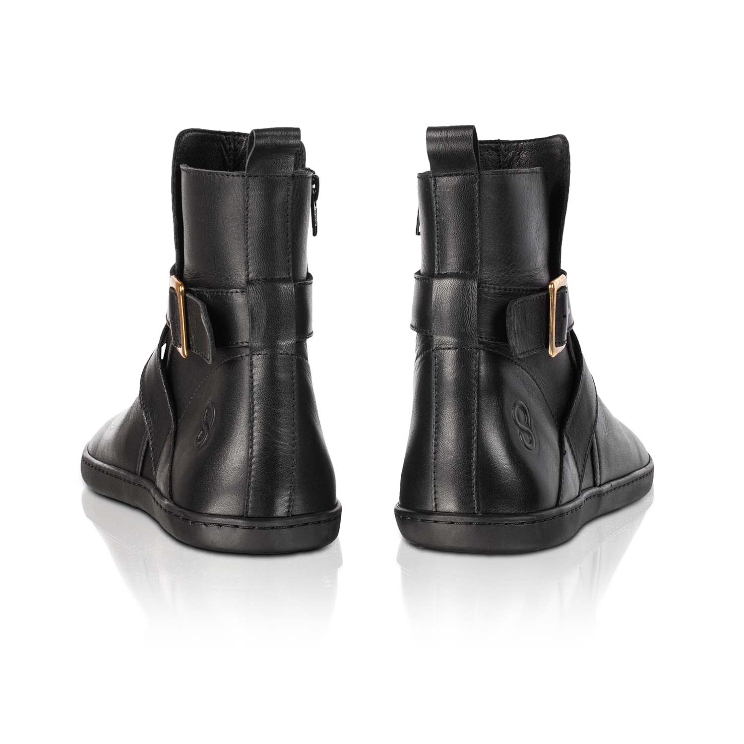 Shapen Divine - Barefoot Ankle Boots Black - Image 5