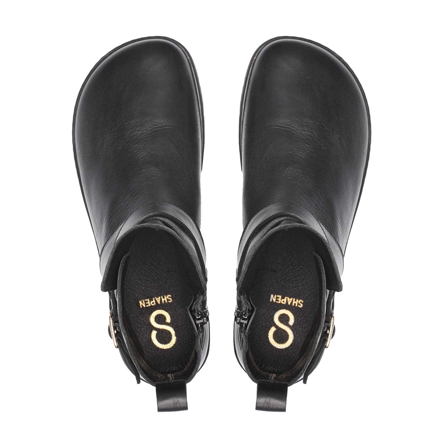 Shapen Divine - Barefoot Ankle Boots Black - Image 7
