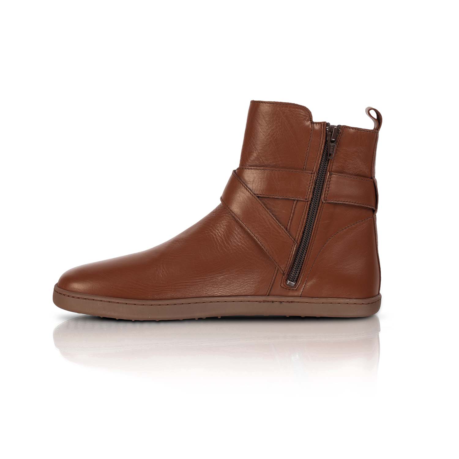 Shapen Divine - Barefoot Ankle Boots Brown - Image 4