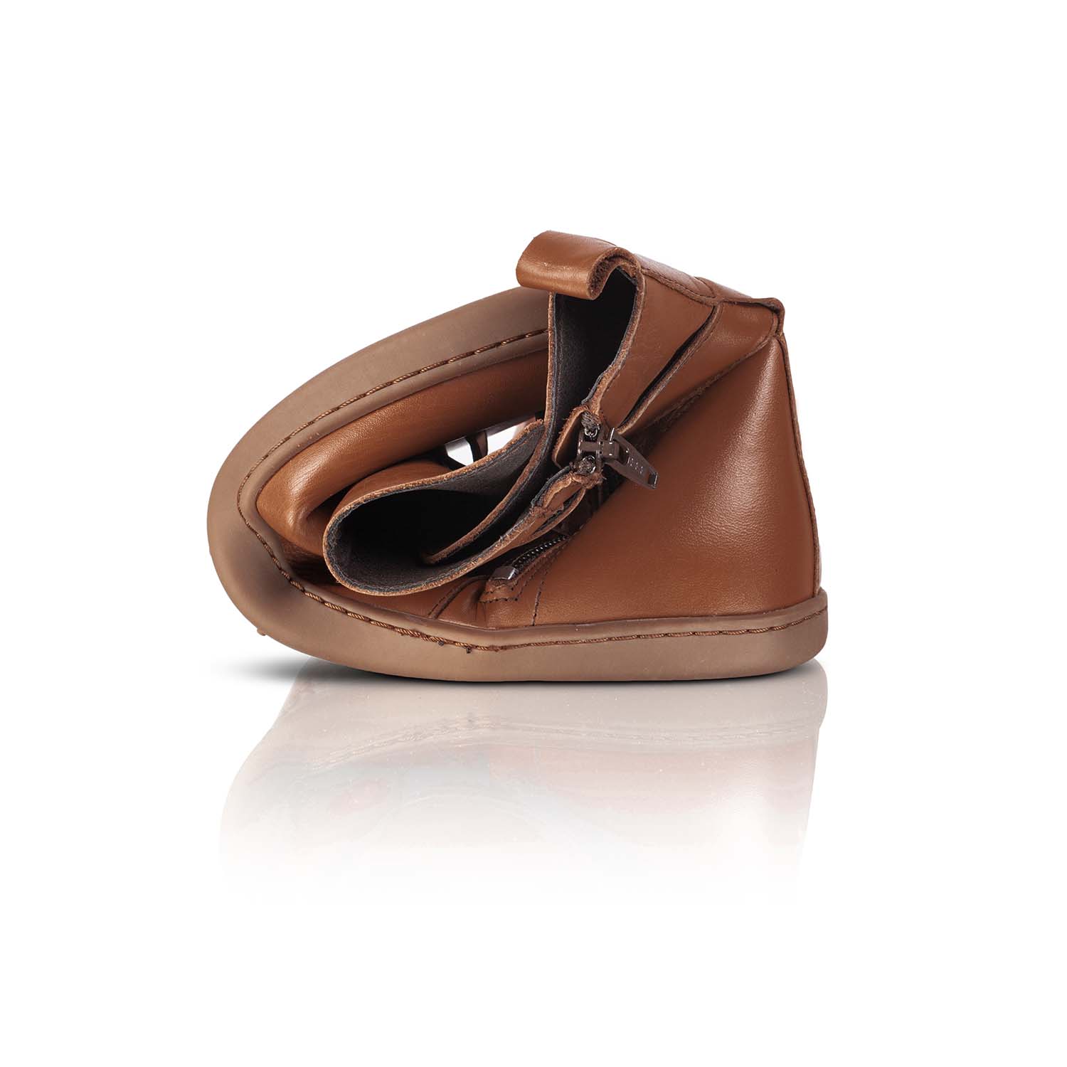 Shapen Divine - Barefoot Ankle Boots Brown - Image 8