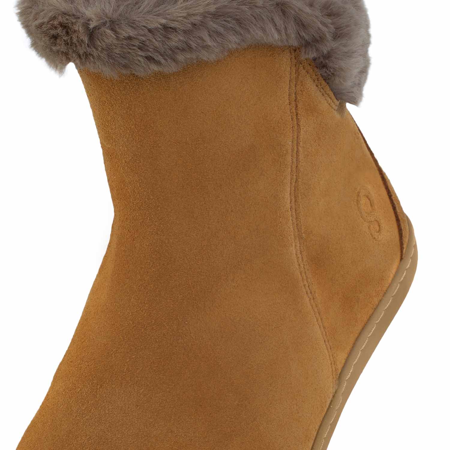 Shapen Fluffy Boots Brown - Image 6