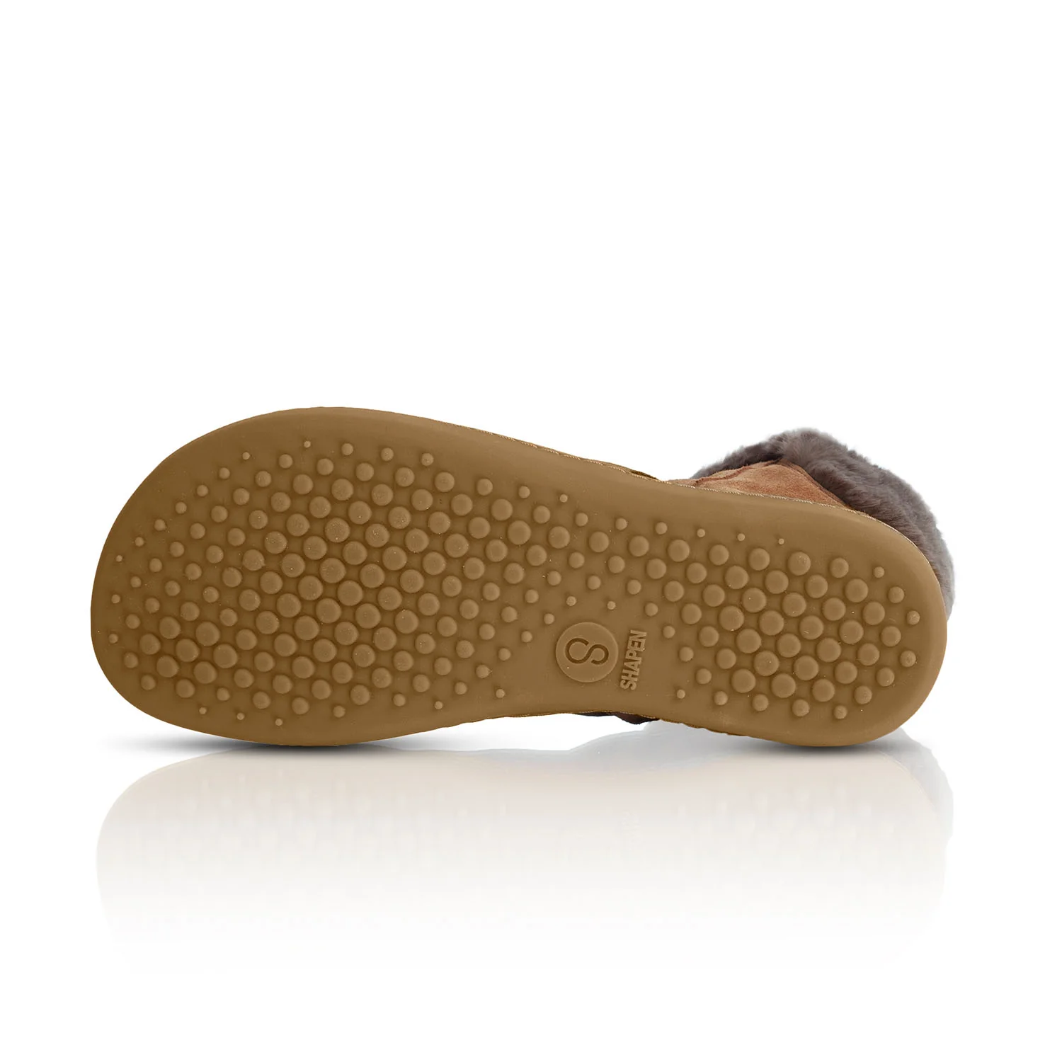 Shapen Fluffy Boots Brown - Image 7