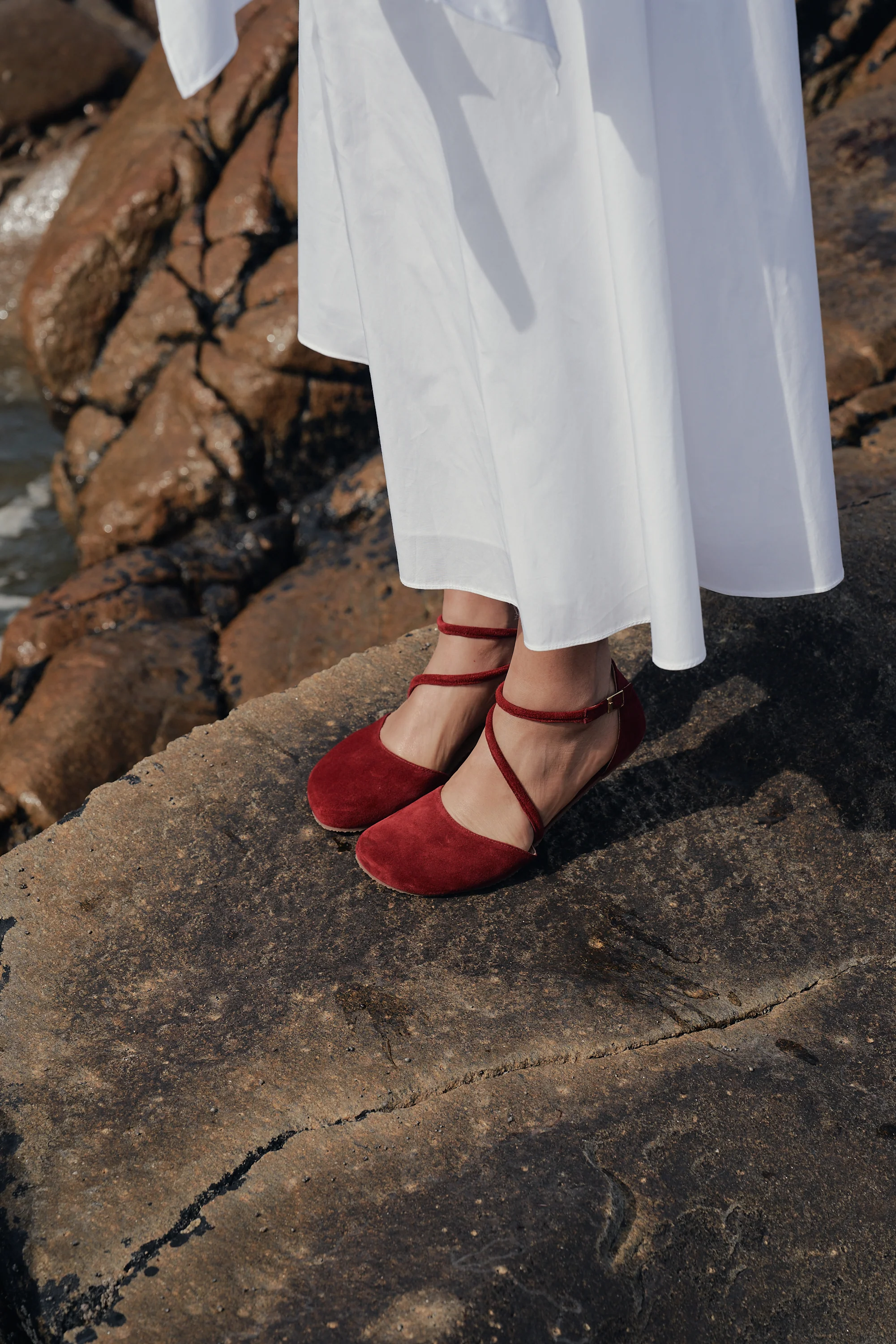 Shapen Orchid Sandals Suede - Image 12