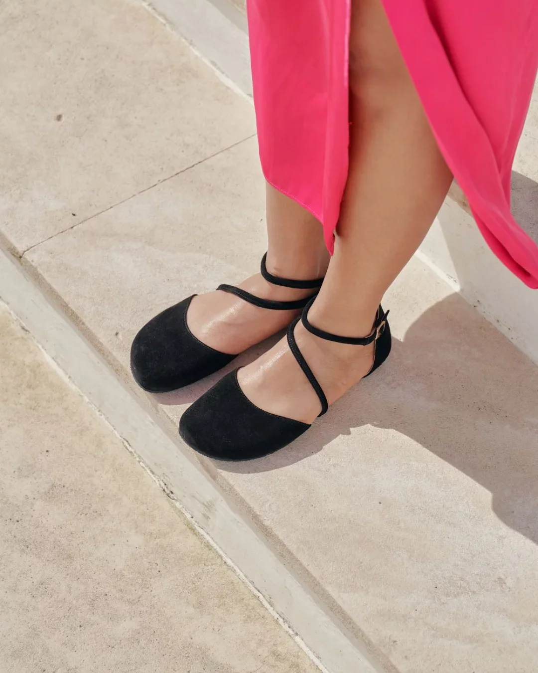 Shapen Orchid Sandals Suede - Image 4