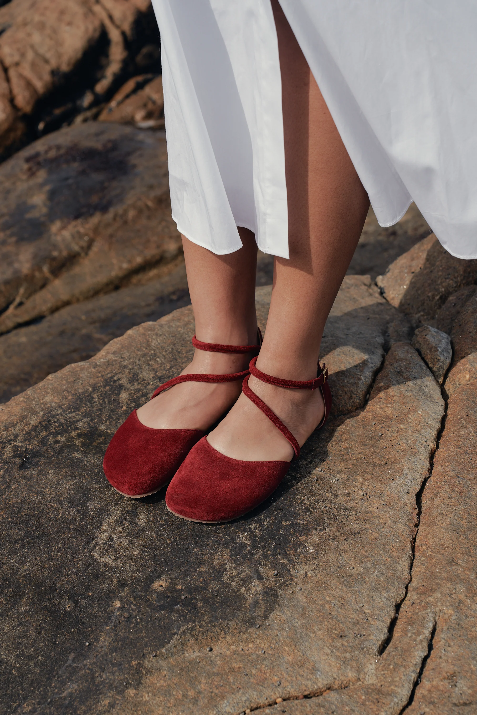 Shapen Orchid Sandals Suede - Image 9
