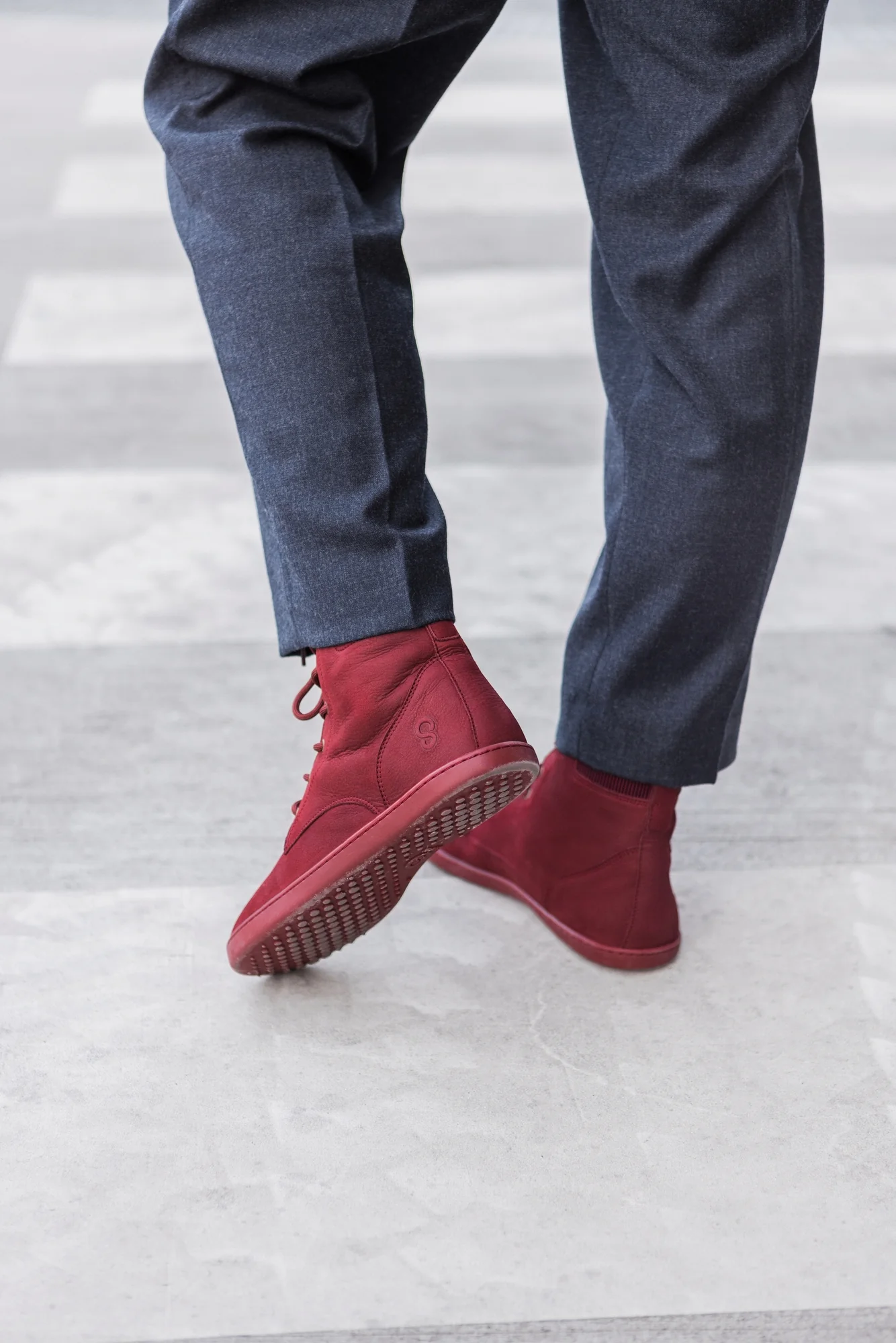 Shapen Urbaneer Boots 2.0 Nubuck Burgundy - Image 3