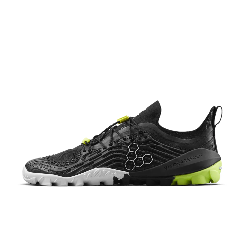 Vivobarefoot Hydra Esc - Obsidian/Safety Yellow - Image 3
