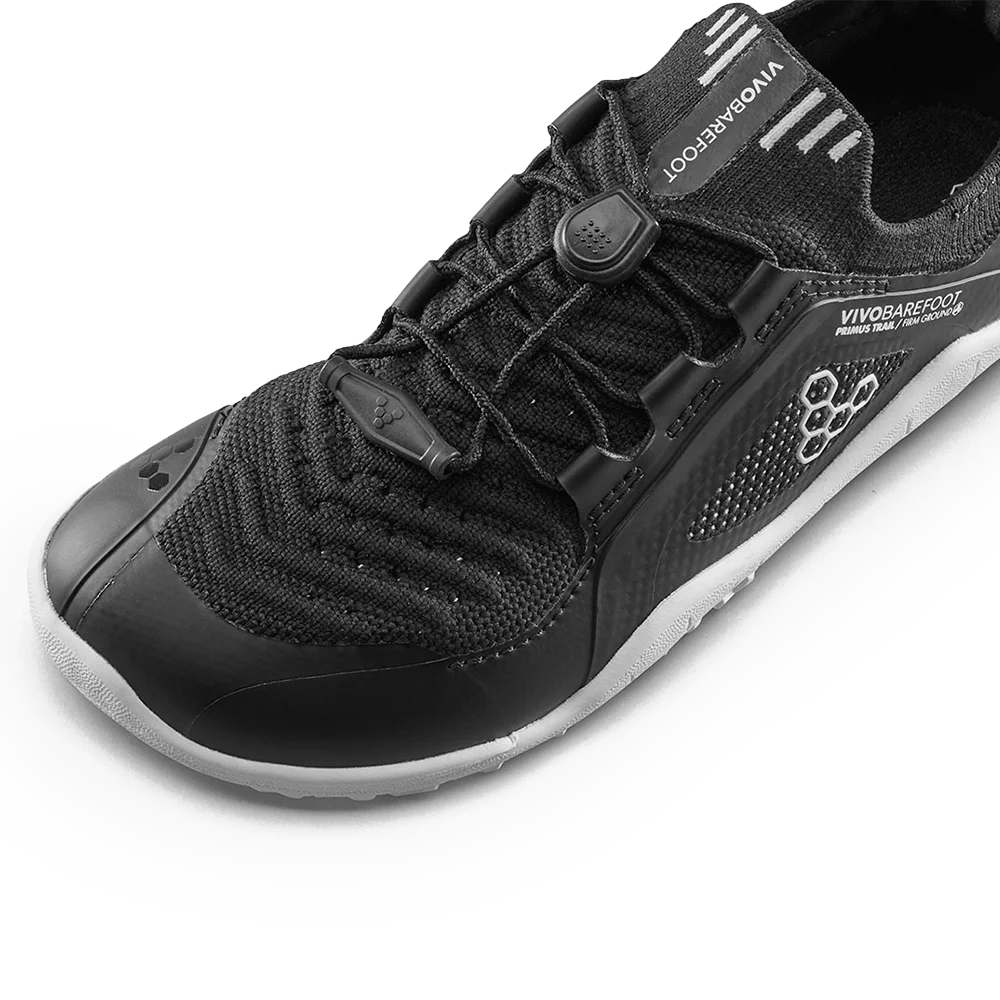 Vivobarefoot Primus Trail Knit FG Juniors - Obsidian - Image 6